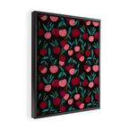 Cherry Collection - Charcoal Framed Canvas Print Gallery Image 2