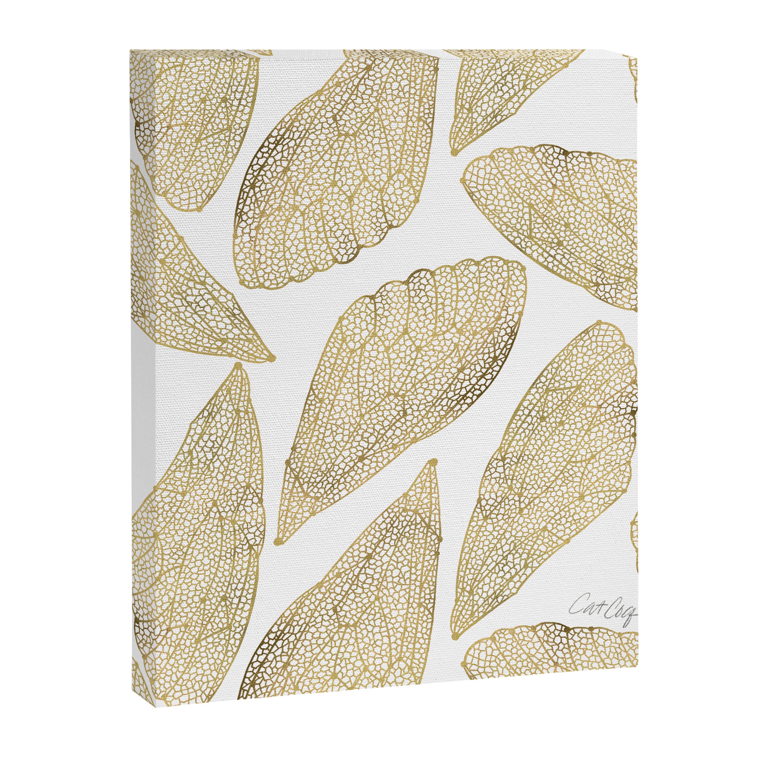 Cicada Wings - Gold Canvas Print Gallery Image 8