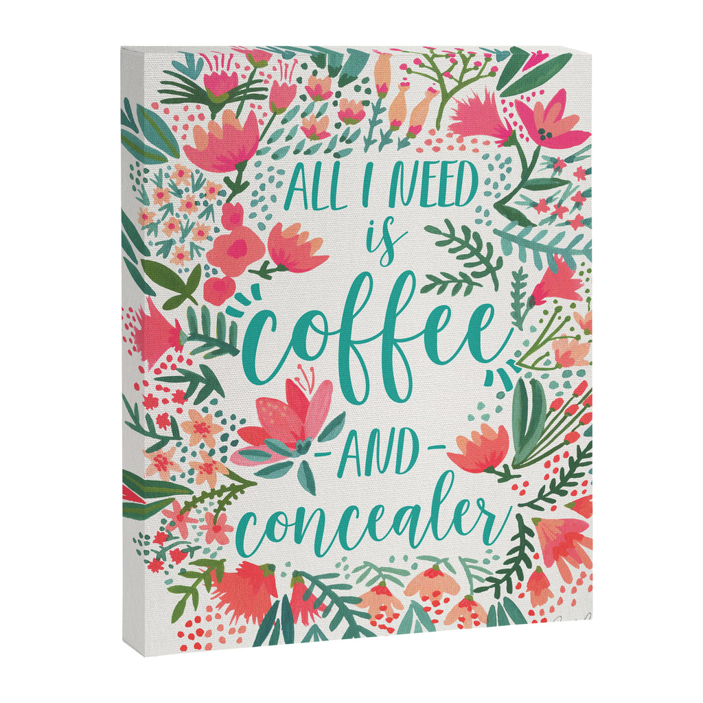 Coffee & Concealer - Juicy Palette Canvas Print Gallery Image 8
