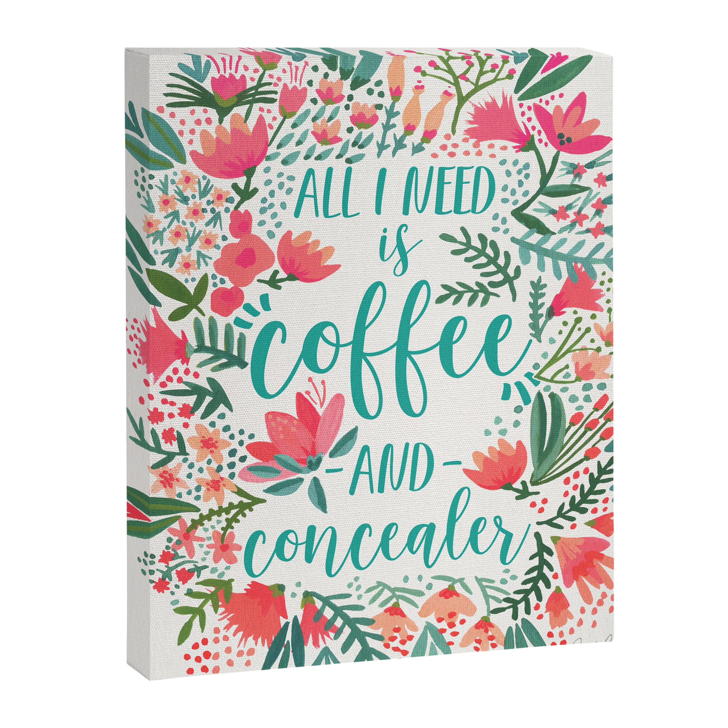 Coffee & Concealer - Juicy Palette Canvas Print Gallery Image 8