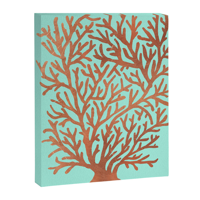 Copper Coral Canvas Print Gallery Image 1
