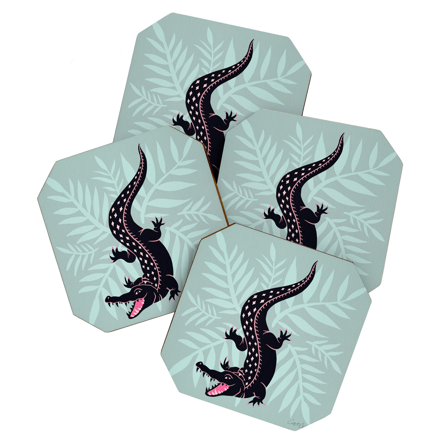 Crocodile - Mint Coaster Gallery Image 1