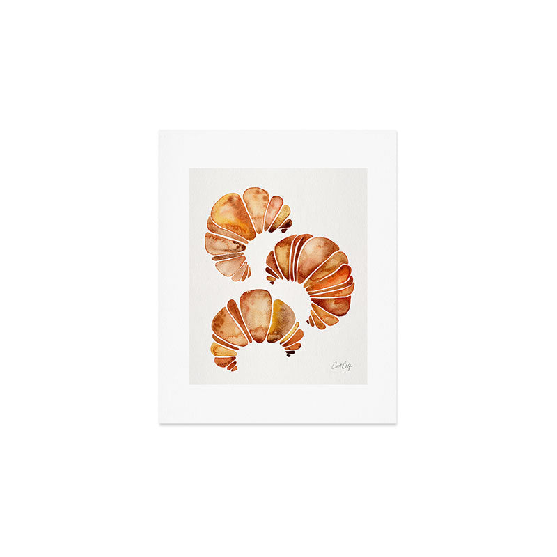 Croissant Collection Art Print Gallery Image 1