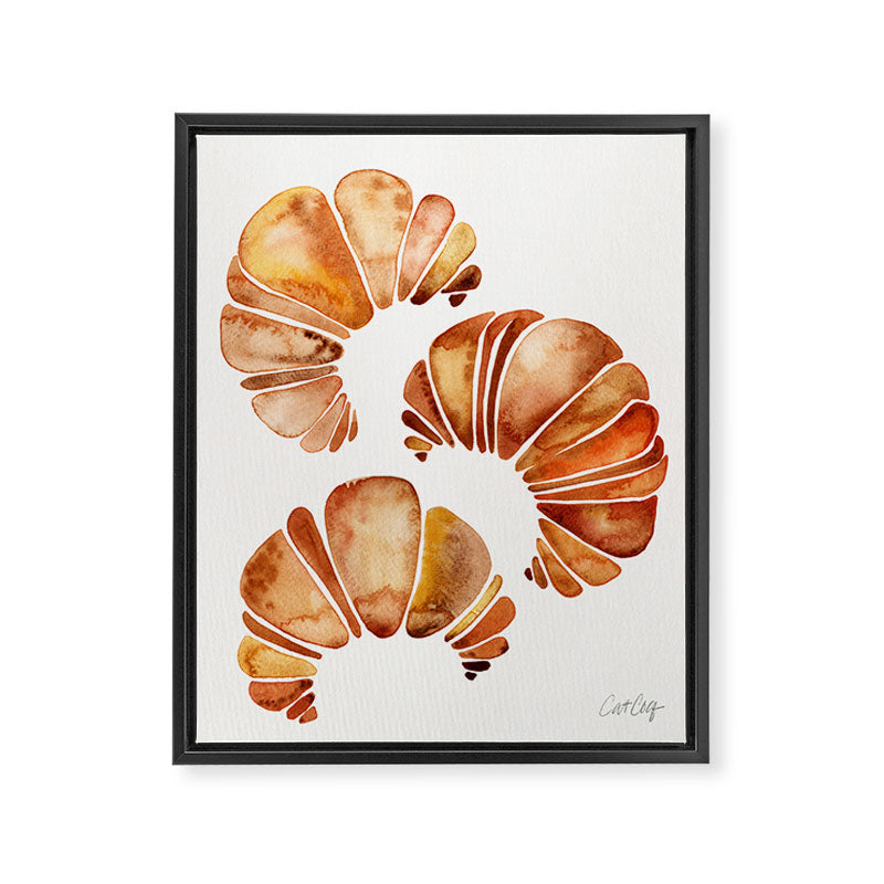 Croissant Collection Framed Canvas Print Gallery Image 8