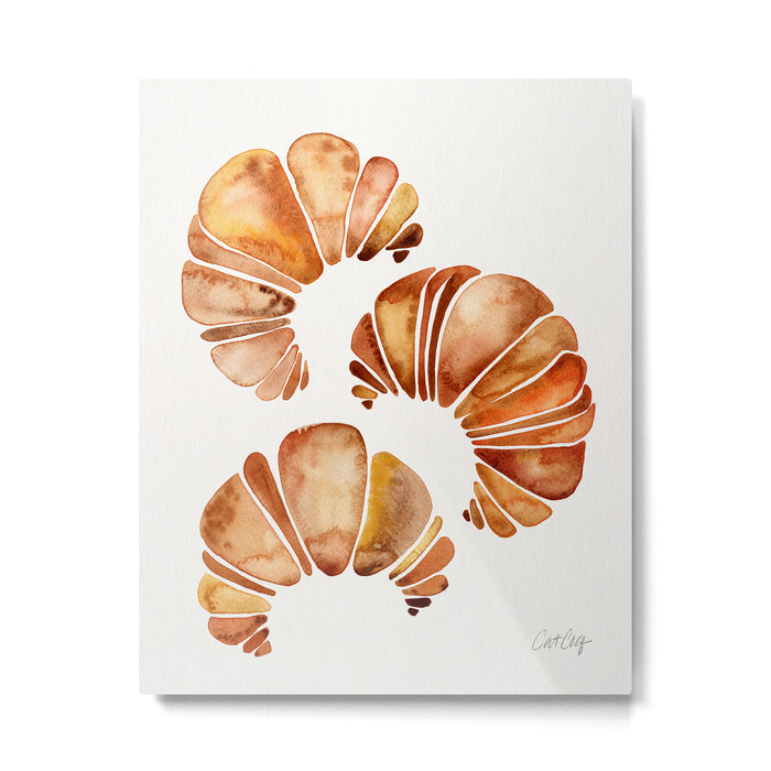 Croissant Collection Metal Print Gallery Image 1