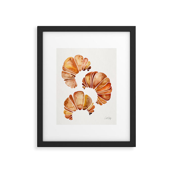 Croissant Collection Framed Art Print Gallery Image 1