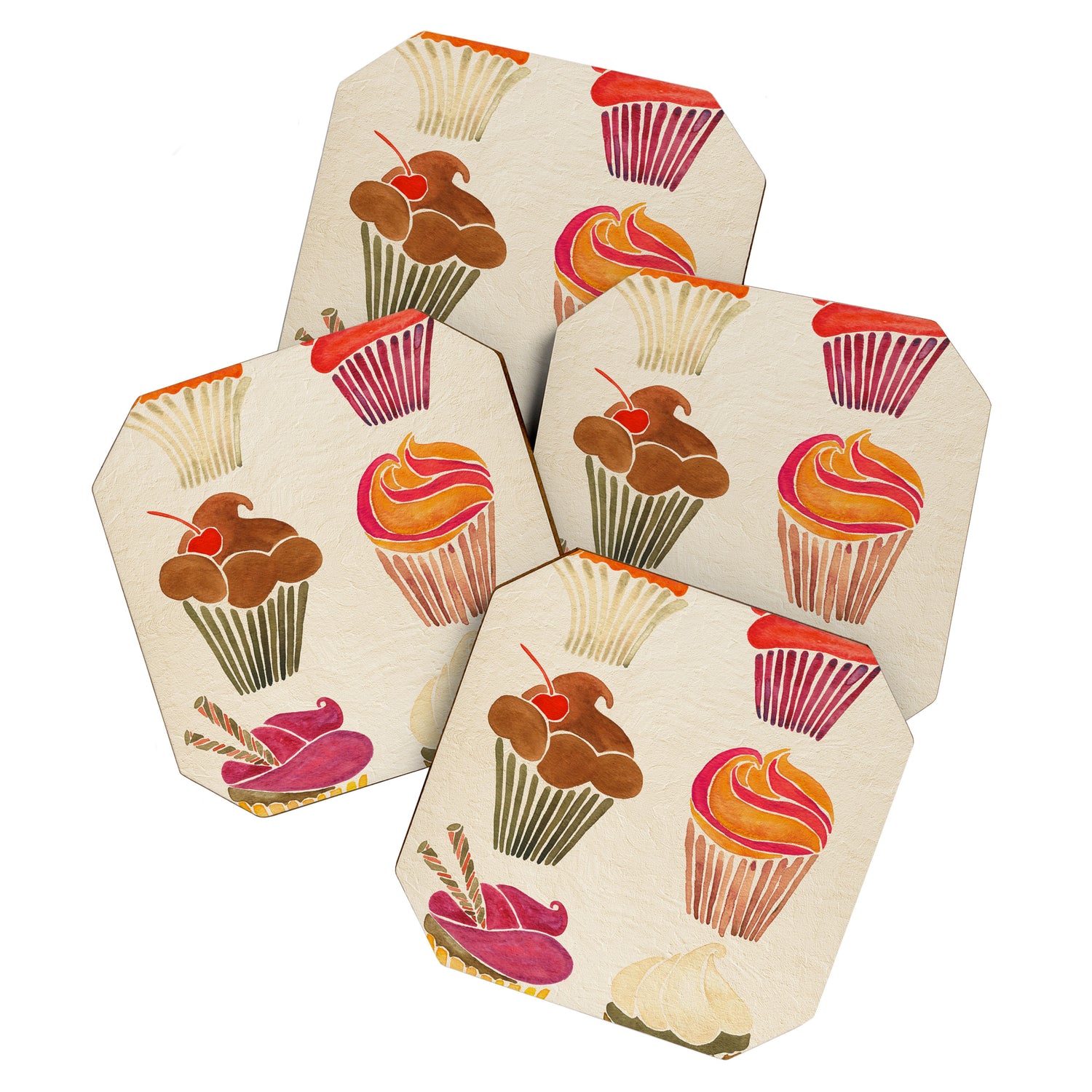 Cupcakes Coaster Gallery Image 1