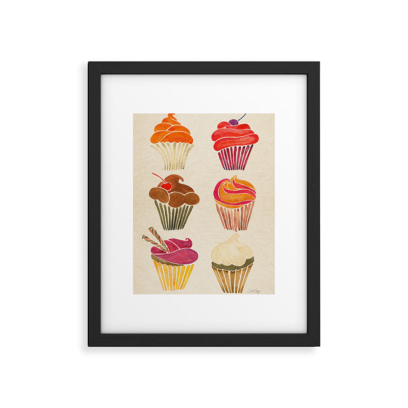 Cupcakes Framed Art Print Gallery Image 4