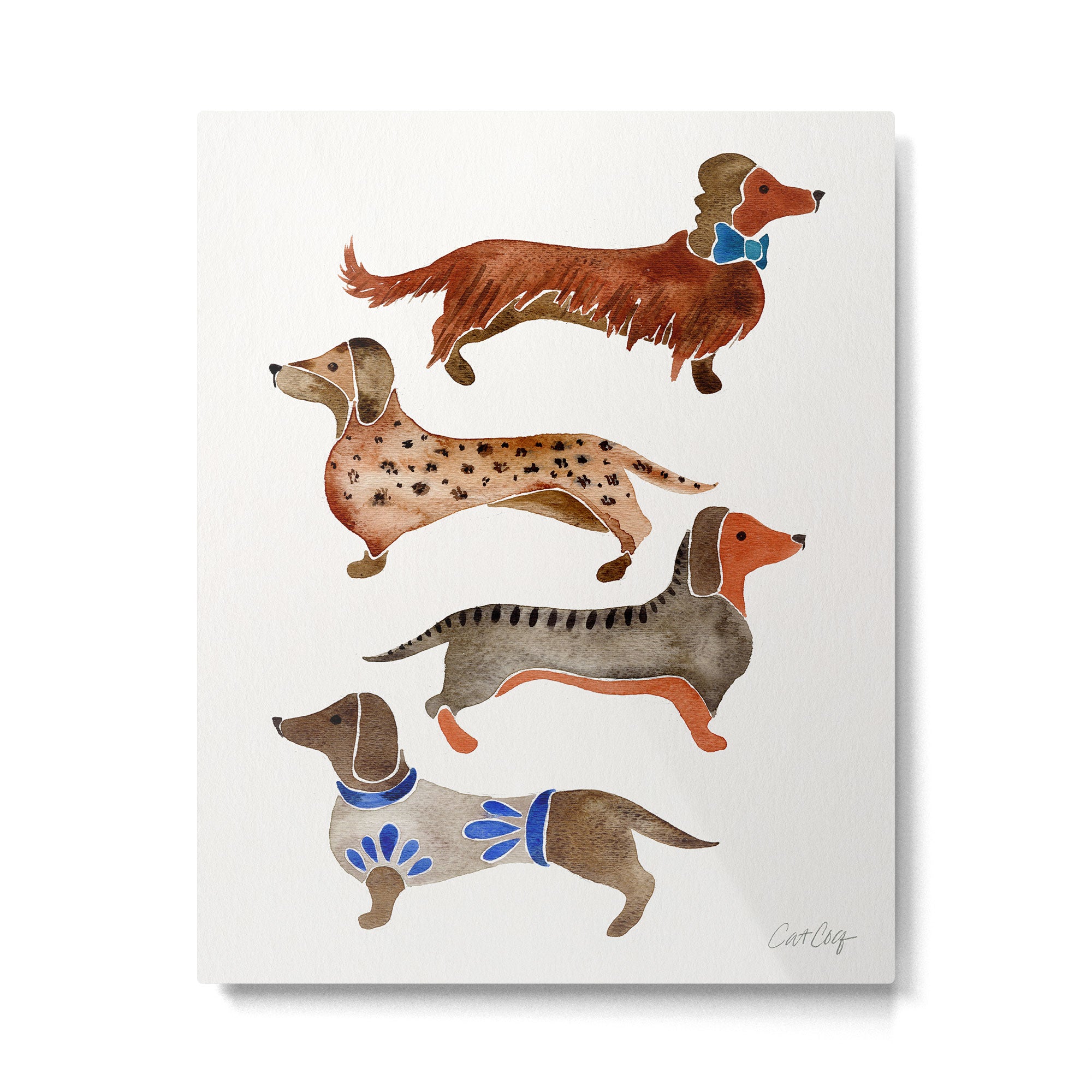 Dachshunds Metal Print Gallery Image 6