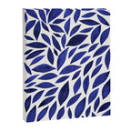 Diamond Leaves â Navy Canvas Print Gallery Image 6