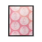 Disco Ball - Blush Framed Canvas Print Gallery Image 8