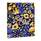 Eat Shit - Yellow & Slate Canvas Print Gallery Image 8