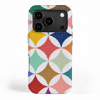 Eclipse Pattern - Rainbow Palette iPhone Case Gallery Image 1