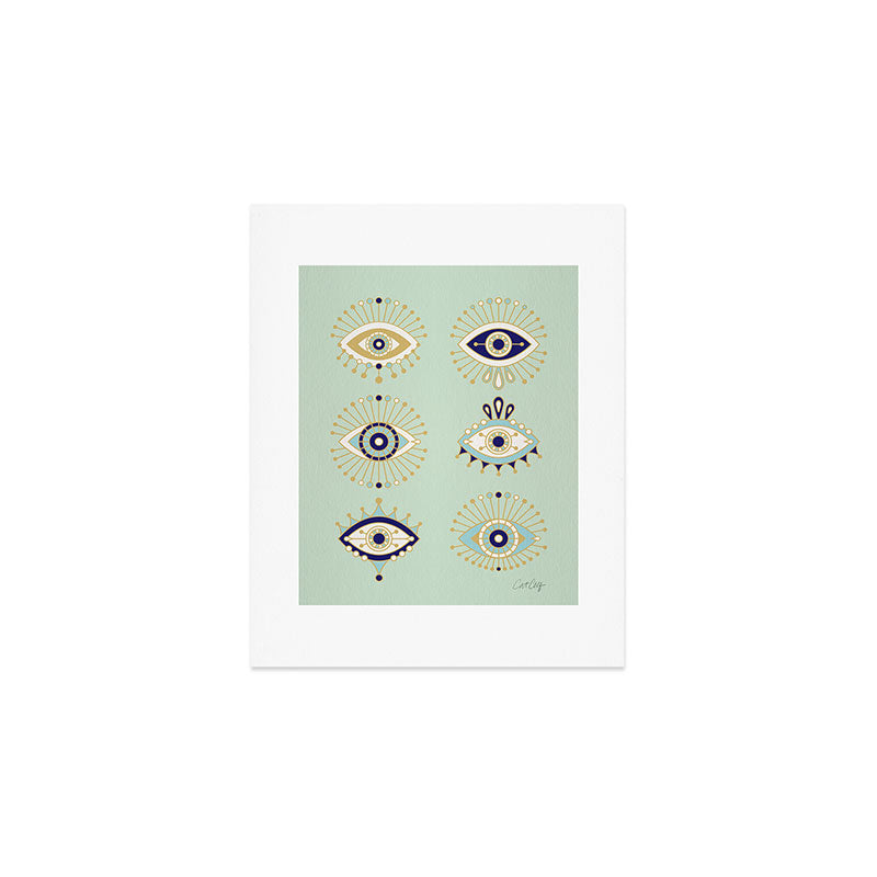 Evil Eye Collection Art Print Gallery Image 1