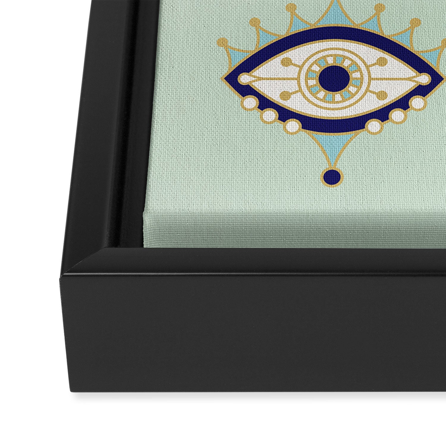 Evil Eye Collection Framed Canvas Print Gallery Image 3