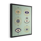 Evil Eye Collection Framed Canvas Print Gallery Image 2