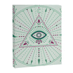Evil Eye Mandala - Mint Canvas Print Gallery Image 8
