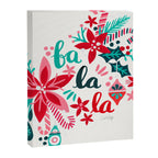Fa La La Bouquet - White Canvas Print Gallery Image 8