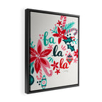 Fa La La Bouquet - White Framed Canvas Print Gallery Image 2