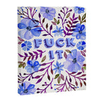 F*ck It - Blueberry Palette Canvas Print Gallery Image 6