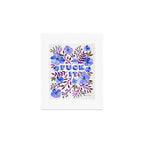 F*ck It - Blueberry Palette Art Print Gallery Image 1