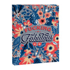 F*cking Fabulous - Denim & Coral Palette Canvas Print Gallery Image 6