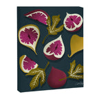 Fig Collection â Teal Canvas Print Gallery Image 8