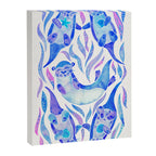 Five Otters - Indigo OmbrÃ© Canvas Print Gallery Image 8