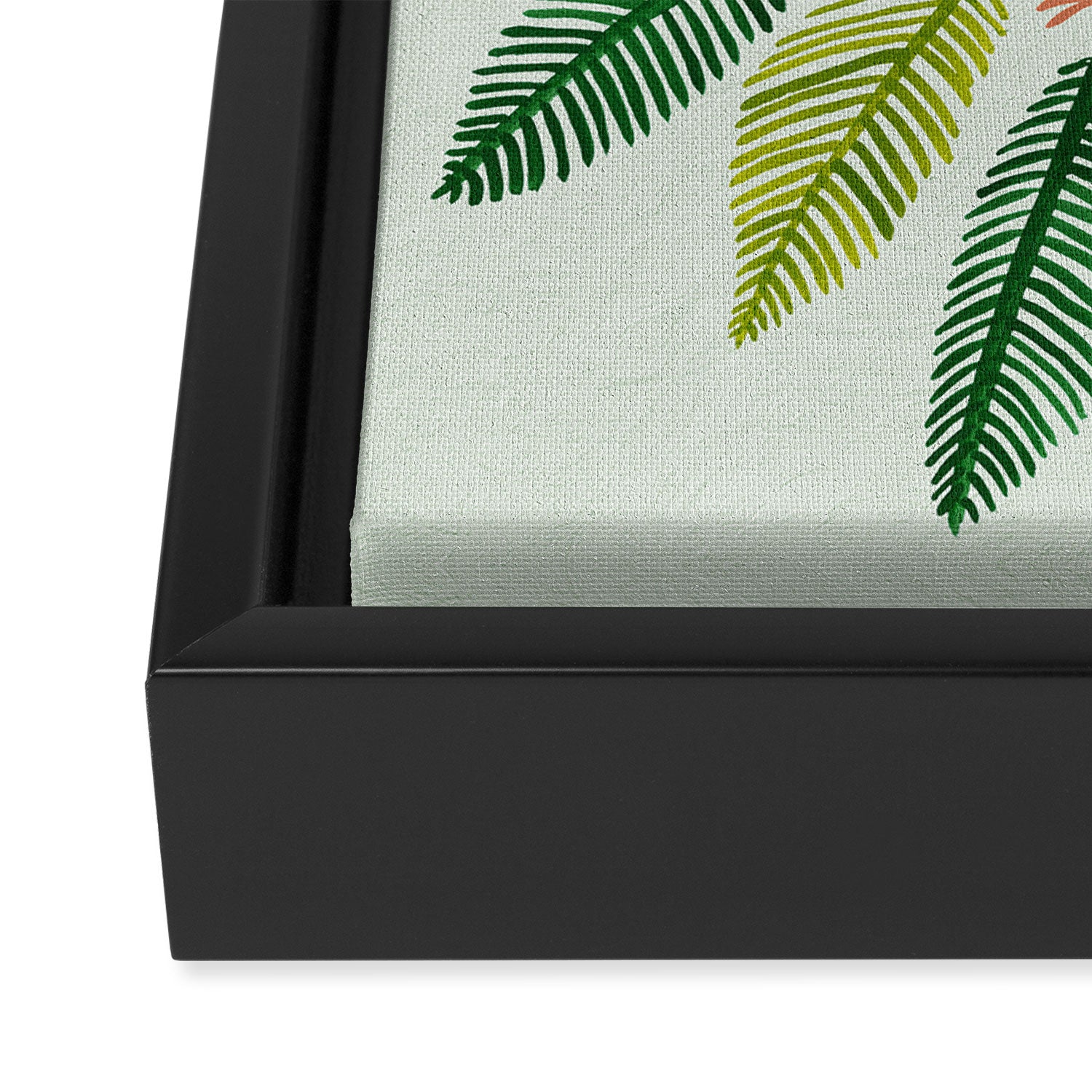 Flamingos Framed Canvas Print Gallery Image 3