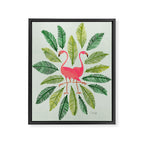 Flamingos Framed Canvas Print Gallery Image 8