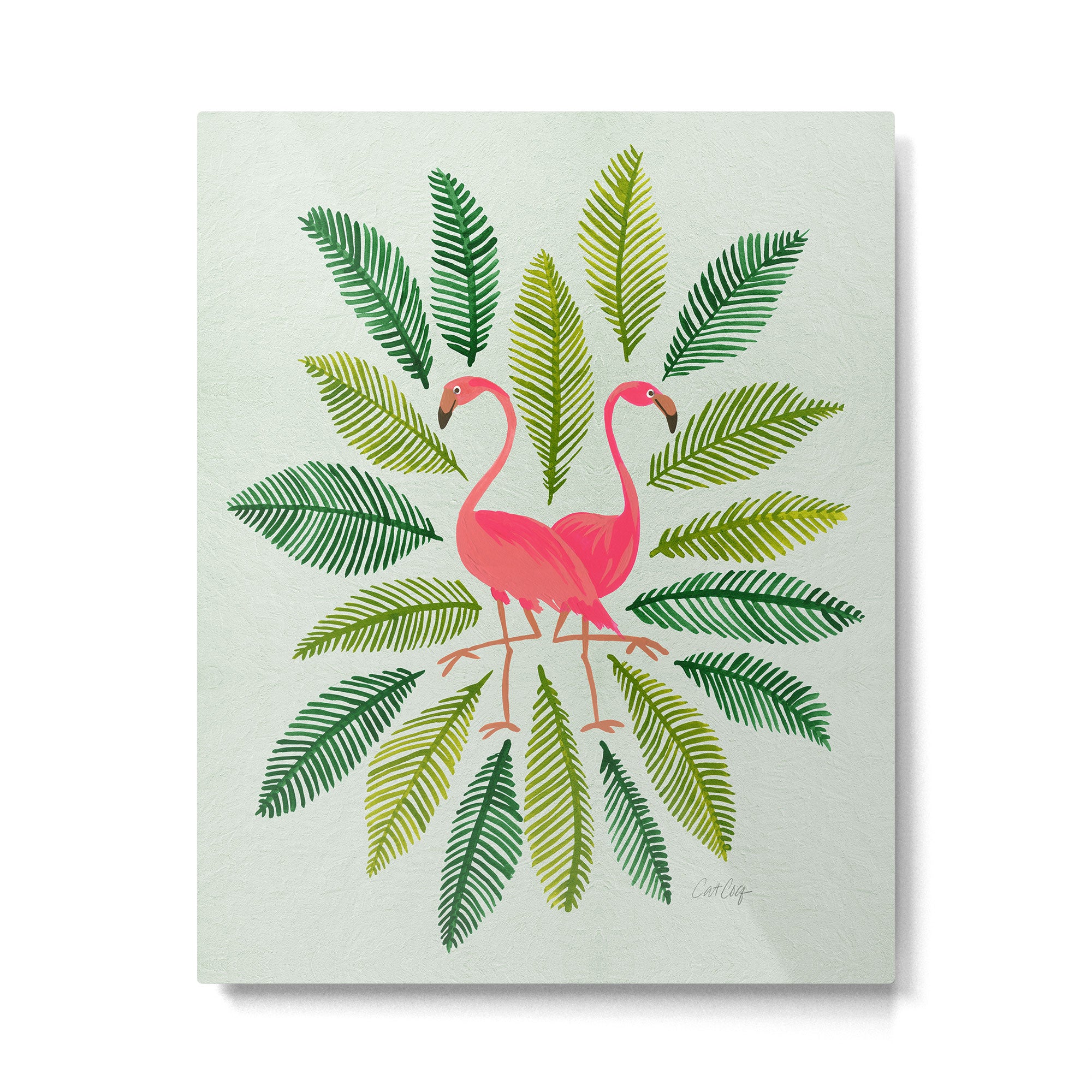 Flamingos Metal Print Gallery Image 6