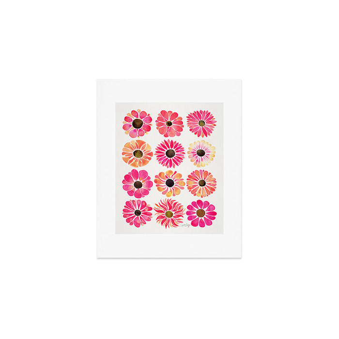 Flower Power - Pink Art Print Gallery Image 1