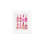 French Champagne Collection - Pink Art Print Gallery Image 1