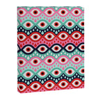 Garnished Eyes - Mint & Pink Canvas Print Gallery Image 8