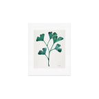 Ginkgo Biloba - Teal Art Print Gallery Image 1