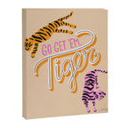 Go Get 'Em Tiger - Melon Canvas Print Gallery Image 8