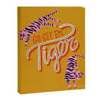 Go Get 'Em Tiger - Yellow Palette Canvas Print Gallery Image 8