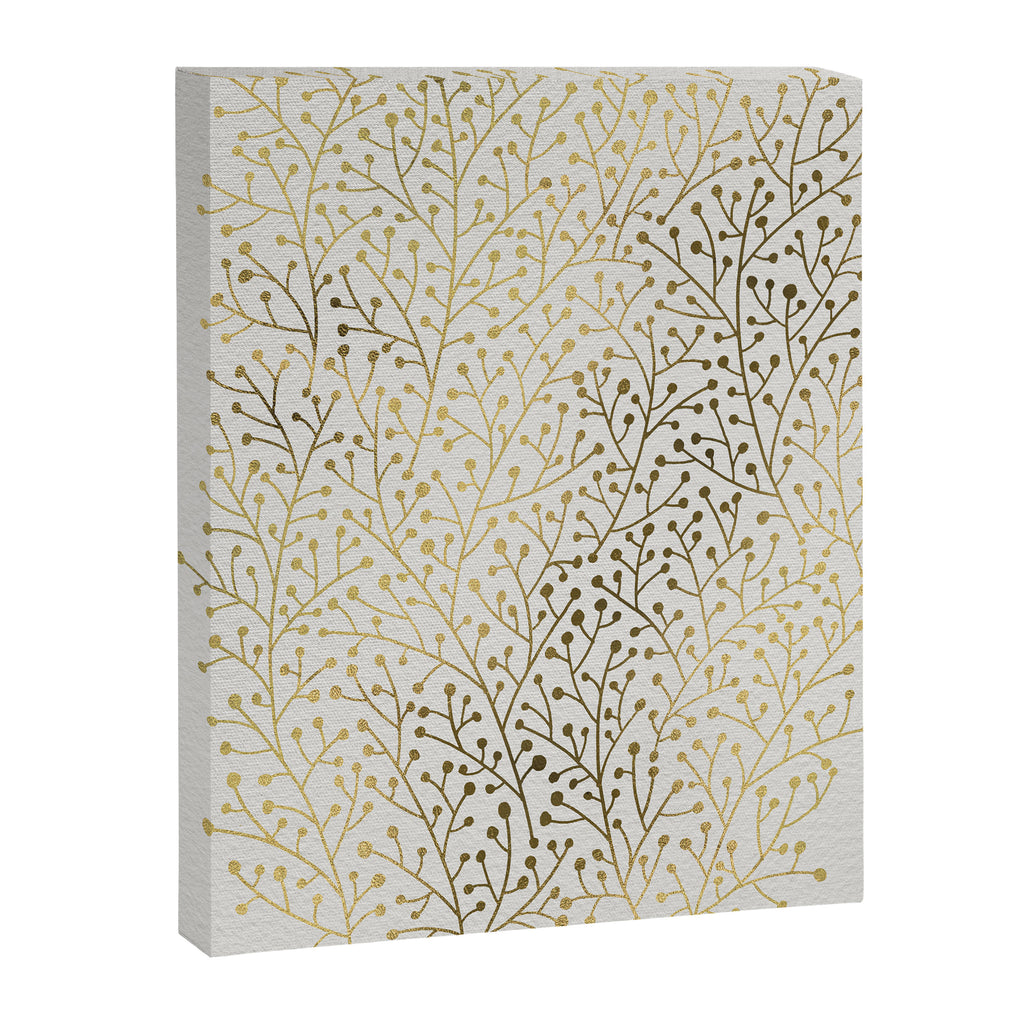 Gold Berry Branches Canvas Print Gallery Image 6
