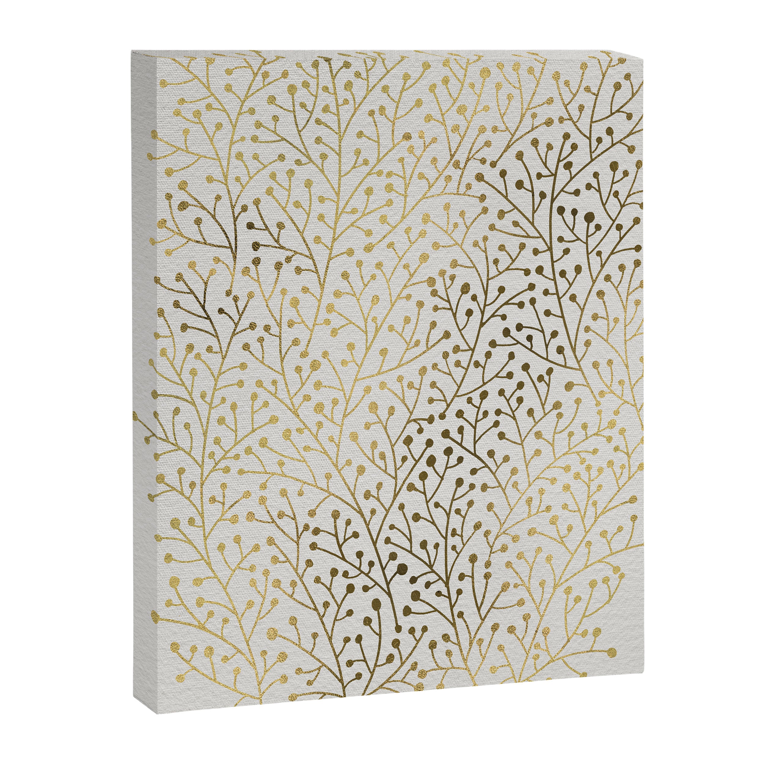 Gold Berry Branches Canvas Print Gallery Image 6