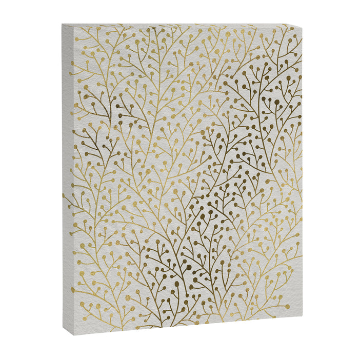 Gold Berry Branches Canvas Print Gallery Image 1