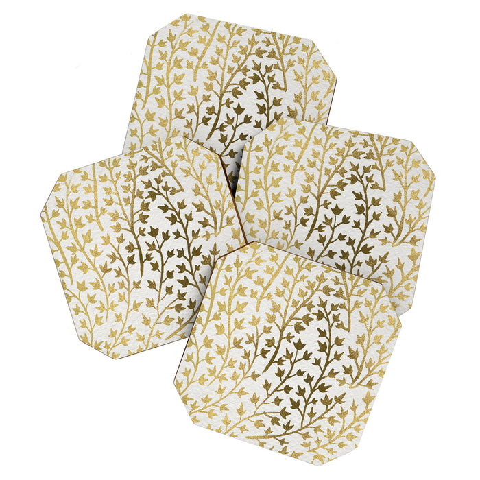 Gold Ivy Coaster Gallery Image 1