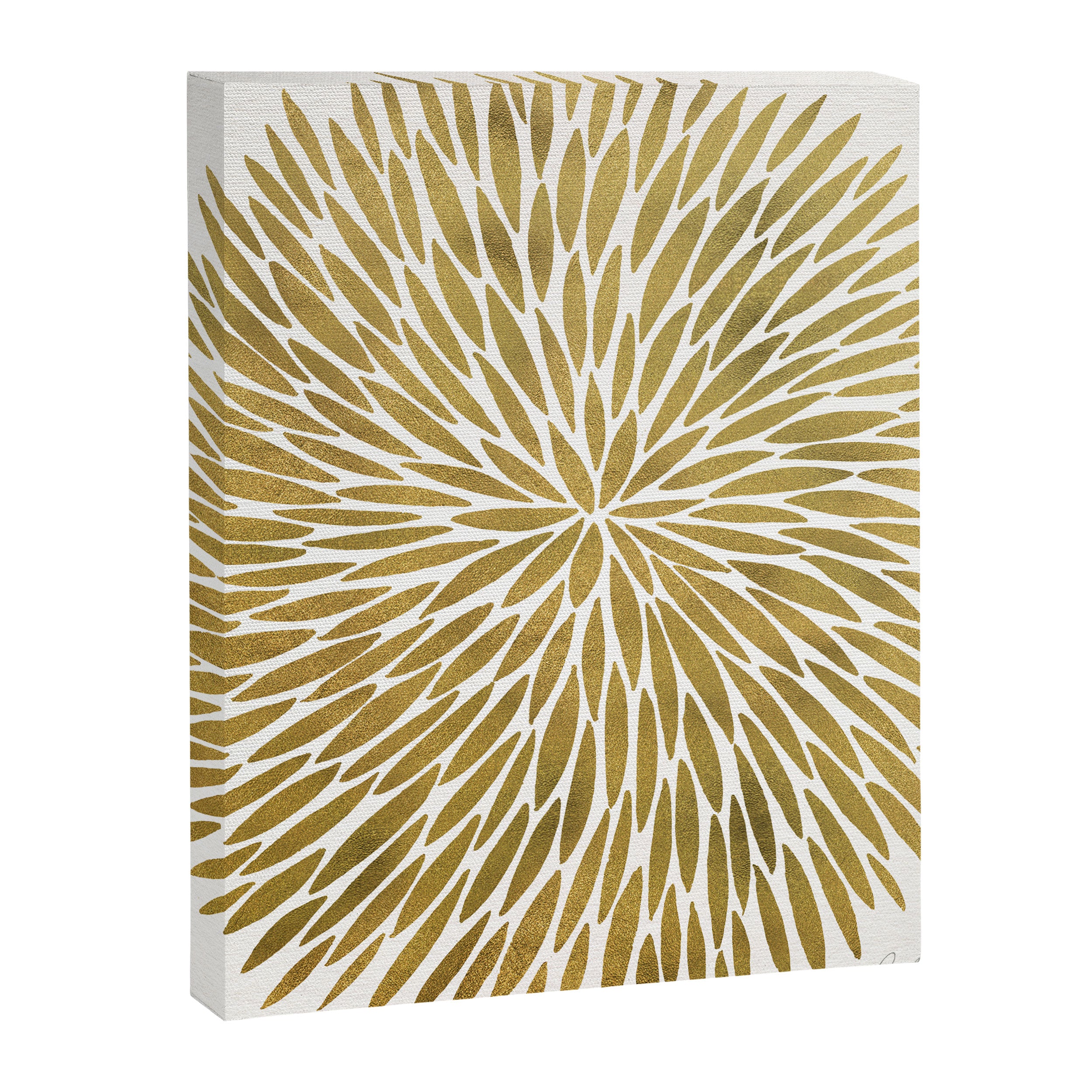 Golden Burst Canvas Print Gallery Image 8