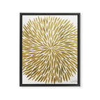 Golden Burst Framed Canvas Print Gallery Image 8