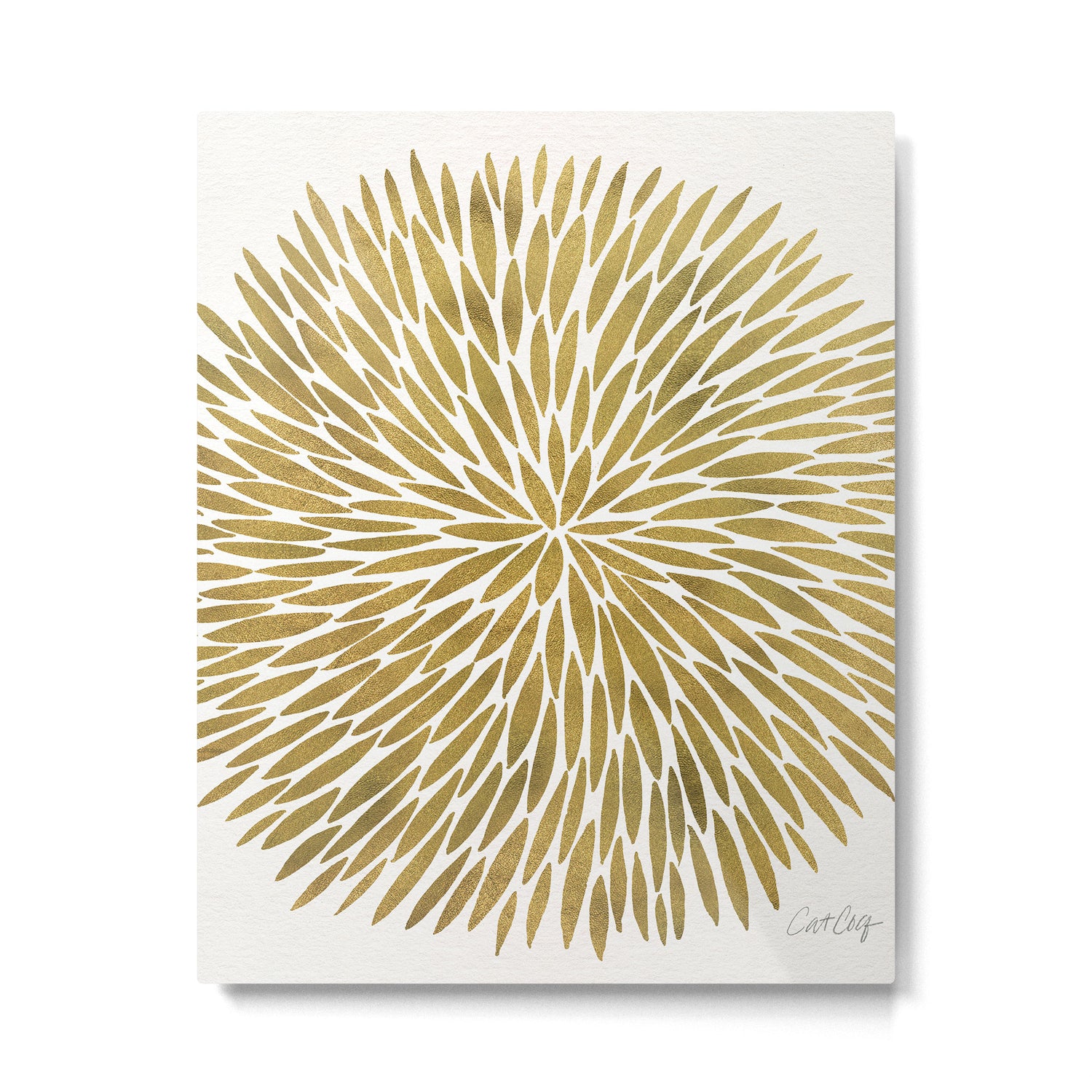Golden Burst Metal Print Gallery Image 6