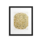 Golden Burst Framed Art Print Gallery Image 4