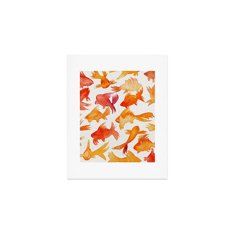 Goldfish Art Print Gallery Image 1