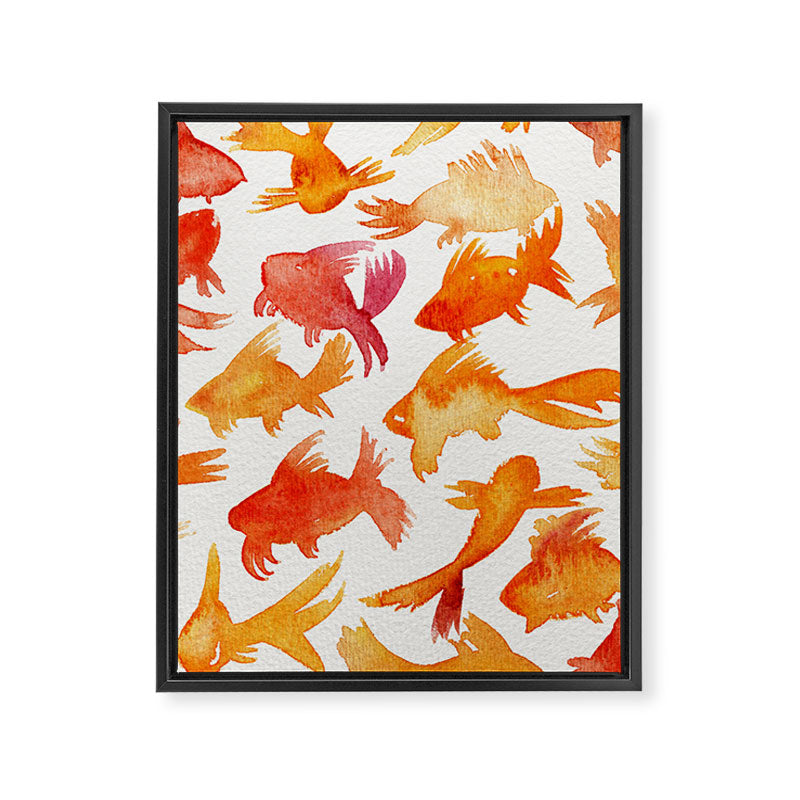 Goldfish Framed Canvas Print Gallery Image 8