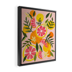 Grapefruit Blooms â Blush Framed Canvas Print Gallery Image 2