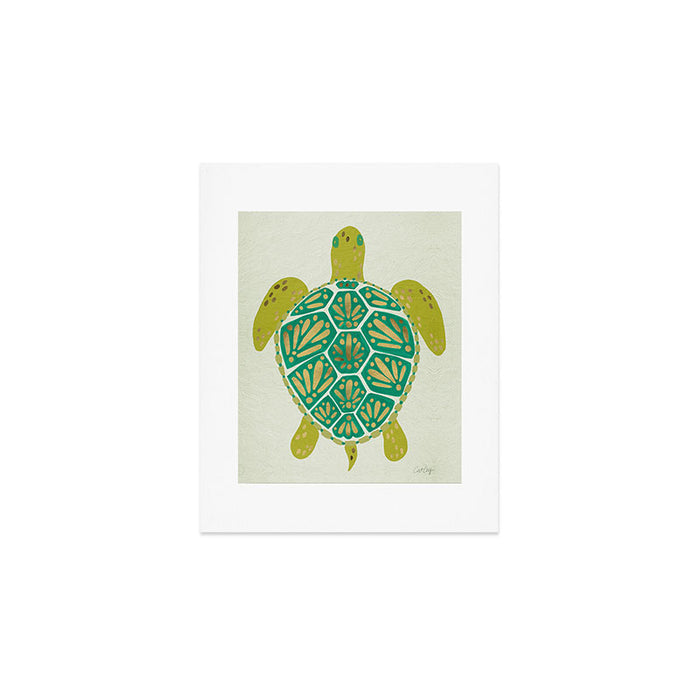Green Sea Turtle Art Print Gallery Image 1