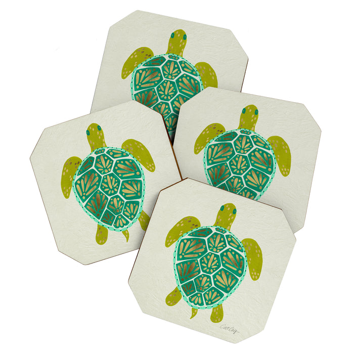 Green Sea Turtle Coaster Gallery Image 1